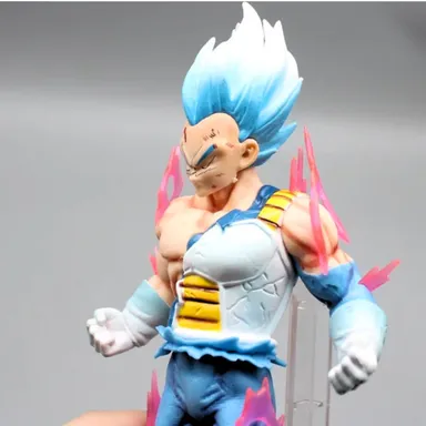 Blue Aura Vegeta Self Destruct Action Figure 20 CM Dragon Ball Z Anime PVC Collectible Statue for Home Desk Shelf Decoration thumbnail 3