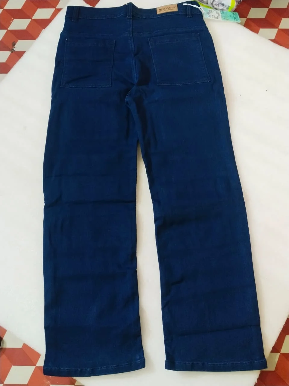 Dark Indigo Blue Regular Fit Stretchable Comfort Denim Jeans Dark Indigo Blue Regular Fit Stretchable Jean 28 image 2
