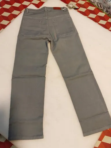 Dark Indigo Blue Regular Fit Stretchable Comfort Denim Jeans Slate Grey Regular Fit 34 thumbnail 0