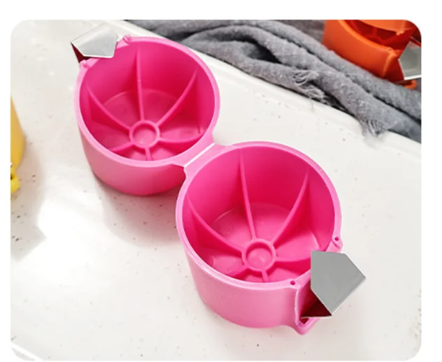 Egg Cracker & Egg Separator Tool | Manual Egg Opener for Kitchen | Easy Egg Yolk Separator Gadget image 4