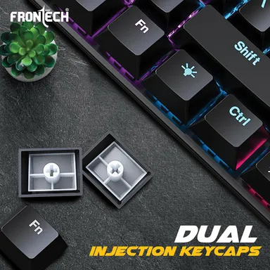 FRONTECH KB-0038 Dragon Warrior 4-in-1 Gaming Combo | RGB Backlit Keyboard, 1000 DPI Mouse, Mousepad & 40mm Headset for PC & Laptop thumbnail 35