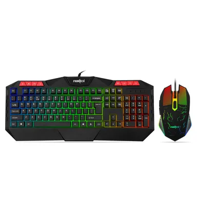 FRONTECH KB-0038 Dragon Warrior 4-in-1 Gaming Combo | RGB Backlit Keyboard, 1000 DPI Mouse, Mousepad & 40mm Headset for PC & Laptop thumbnail 41