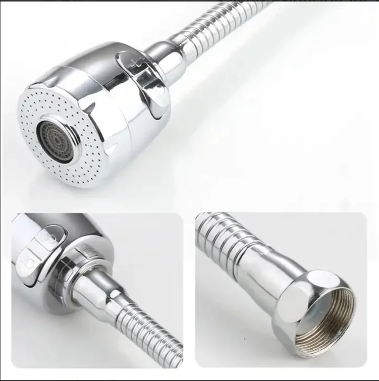 Kitchen Sink Tap 360° Rotating Faucet Sprayer Attachment Water Saving Aerator Filter Nozzle for Kitchen Sink and Basin Faucet image 3