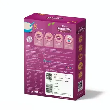 Takmeeli Talbeena Baby & Kids Superfood with Barley, Dry Fruits & Dates |Premium Nutrition Mix 250g thumbnail 2