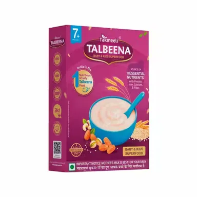 Takmeeli Talbeena Baby & Kids Superfood with Barley, Dry Fruits & Dates |Premium Nutrition Mix 250g thumbnail 3