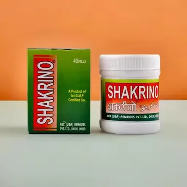 Rex Shakrino Ayurvedic Diabetes Support Tablets – 40 Pills | Blood Sugar Control Herbal Supplement thumbnail 1