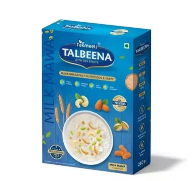 Takmeeli Talbeena with Dry Fruits | Milk & Mawa Flavour Premium Pack 250g thumbnail 1