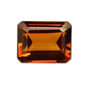Natural Gomed Garnet Gemstone 5.25 Ratti for Rashi Ratna Astrology Certification Hessonite Garnet Stone for Rahu Shanti Jyotish Use Ring Pendant Puja Healing Gemstone image 2