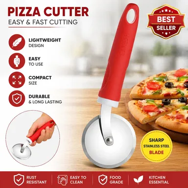 Pizza Cutter Wheel with Ergonomic Handle thumbnail 5