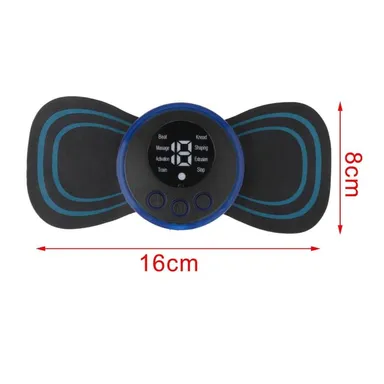 Electric Body Massager Pad for Muscle Relaxation | Portable EMS Massager for Arms, Legs & Back thumbnail 2