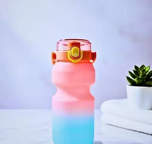 1200ml Gym & Travel Water Bottle with Lock Lid & Straw | BPA Free Leakproof Hydration Bottle image 4
