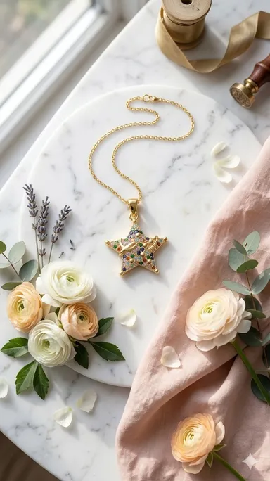Pendant Necklace for Women and Girls, Stylish Chain Necklace for Party, Birthday, Anniversarry Gift for Wife, Birthday Gift for Girlfriend, Valentine Gift Chain Pendant thumbnail 2