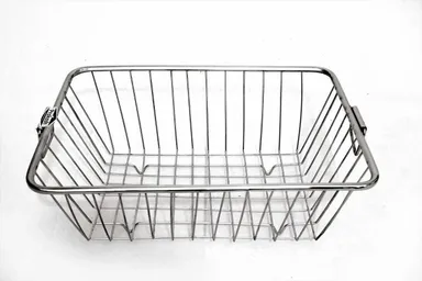 grahsankalp Stainless Steel Dish Drainer Kitchen Rack Heavy Duty Utensil Drying Stand Basket for Plates Bowls Cups Spoons Kitchen Counter Storage Organiser Rust Resistant Steel Dish Rack thumbnail 1