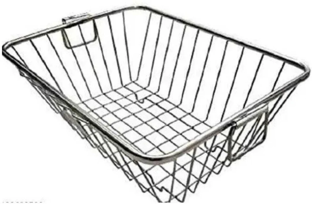 grahsankalp Stainless Steel Dish Drainer Kitchen Rack Heavy Duty Utensil Drying Stand Basket for Plates Bowls Cups Spoons Kitchen Counter Storage Organiser Rust Resistant Steel Dish Rack image 1
