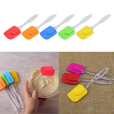 Silicone' Oil Brush & Spatula Set of 2 | Heat Resistant Kitchen Baking & Cooking Tool thumbnail 3
