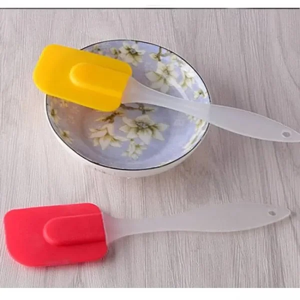 Silicone' Oil Brush & Spatula Set of 2 | Heat Resistant Kitchen Baking & Cooking Tool image 8