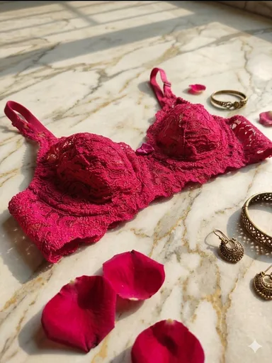 MG GROUP Women’s Padded Lingerie Set Bra & Panty Combo Daily Wear Innerwear MG GROUP Lingerie Set 30A thumbnail 2