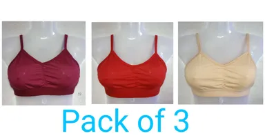 Women Light Grey Self Design Lace Padded Full Coverage Everyday Bra and Panty Set Maroon Red Beige Seam-Free Slip 36B thumbnail 0