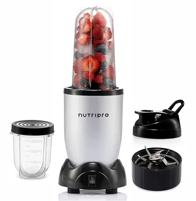 NutriPro 500W Bullet Juicer Mixer Grinder and Smoothie Maker. thumbnail 0