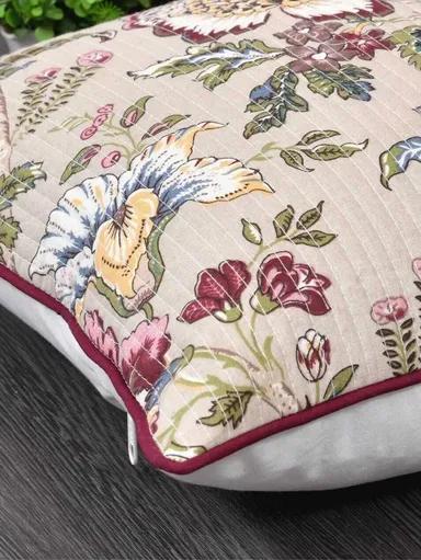 Dynamicdecor Premium Cotton Cushion Cover Set for Sofa and Living Room Home Décor | Soft, Durable & Washable Cushion Covers thumbnail 3