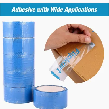 Self Adhesive Flip Kart Branded Packaging CelloTape 48mm / 2" Width | BOPP Industrial Packaging Tape for E-Commerce, Shipping Boxes & Parcel Sealing - Pack of 1 (65 Meter) thumbnail 2