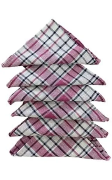 YOOKO®  Pack of 12| Cotton Double Layer Roti Clothes Wrap With Flaps Muslin Cloth For Chapati For Hot Case Kitchen Chapati Cloth Wrap Piece (Size : 16 X 16 In), Multicolored thumbnail 0