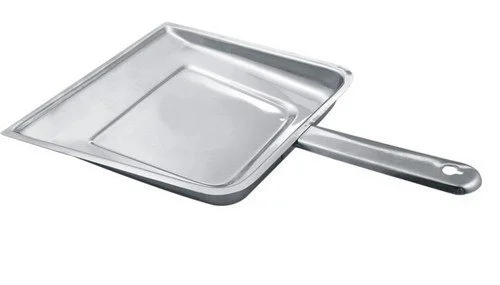 MARC Stainless Steel Dust Pan for Home & Kitchen Cleaning, Rustproof Silver Dustpan, Standard Size, Pack of 2 image 4
