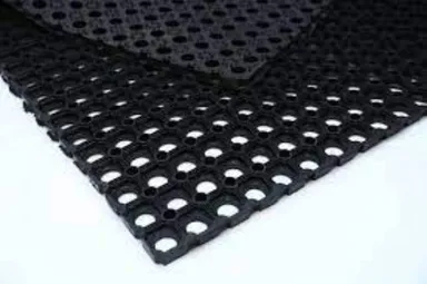 MARC Rubber Hollow Door Mat 3 Feet Black | Anti-Skid Heavy Duty Floor Mat for Home, Bathroom, Kitchen & Entrance thumbnail 2