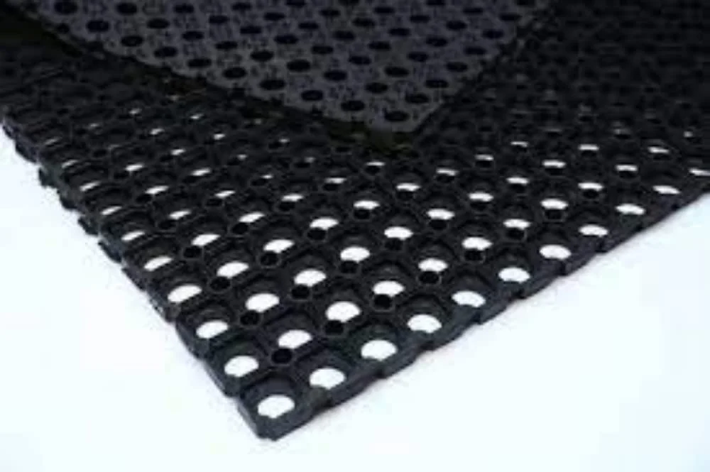 MARC Rubber Door Mat 4 Feet Black Heavy Duty Anti-Skid Entrance Floor Mat for Home Office Bathroom Kitchen Outdoor Use image 3