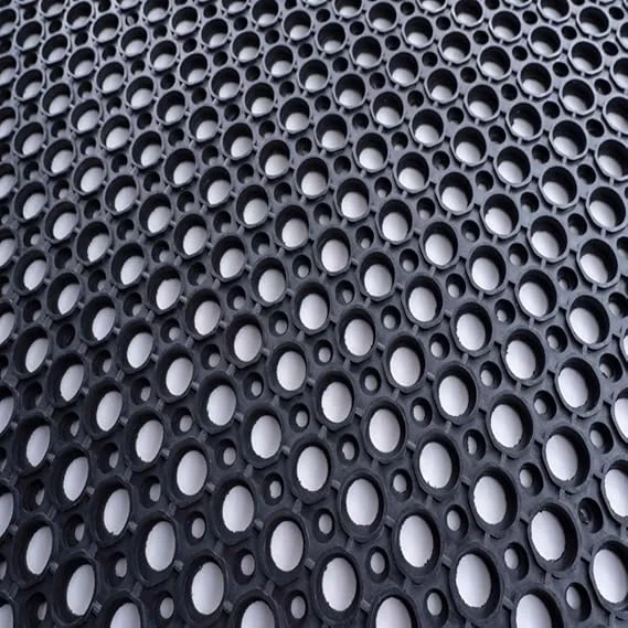 Marc Hexagon Rubber Floor Mat for Home & Bathroom Anti-Slip Mat image 4
