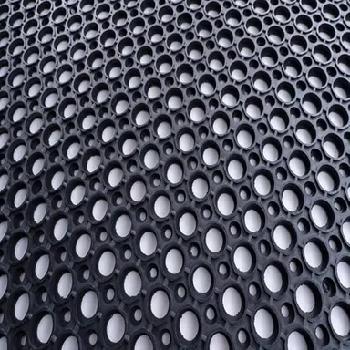 Marc Hexagon Rubber Floor Mat for Home & Bathroom Anti-Slip Mat thumbnail 3