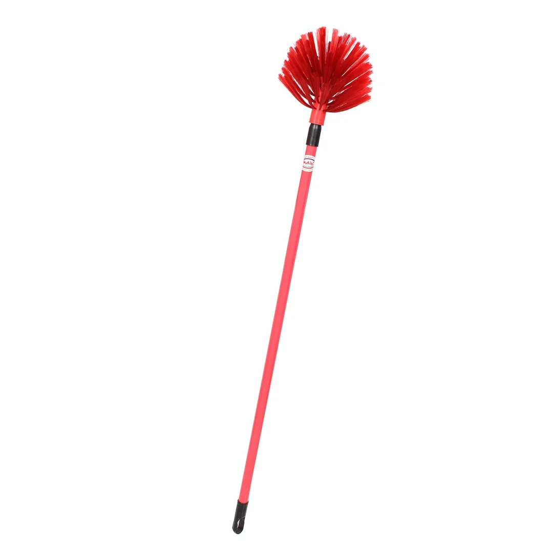 Marc Cleaning Productsr  COB Web Broom Multicolou–|Durable Plastic Floor Cleaning Broom for Home & Office Use image 3