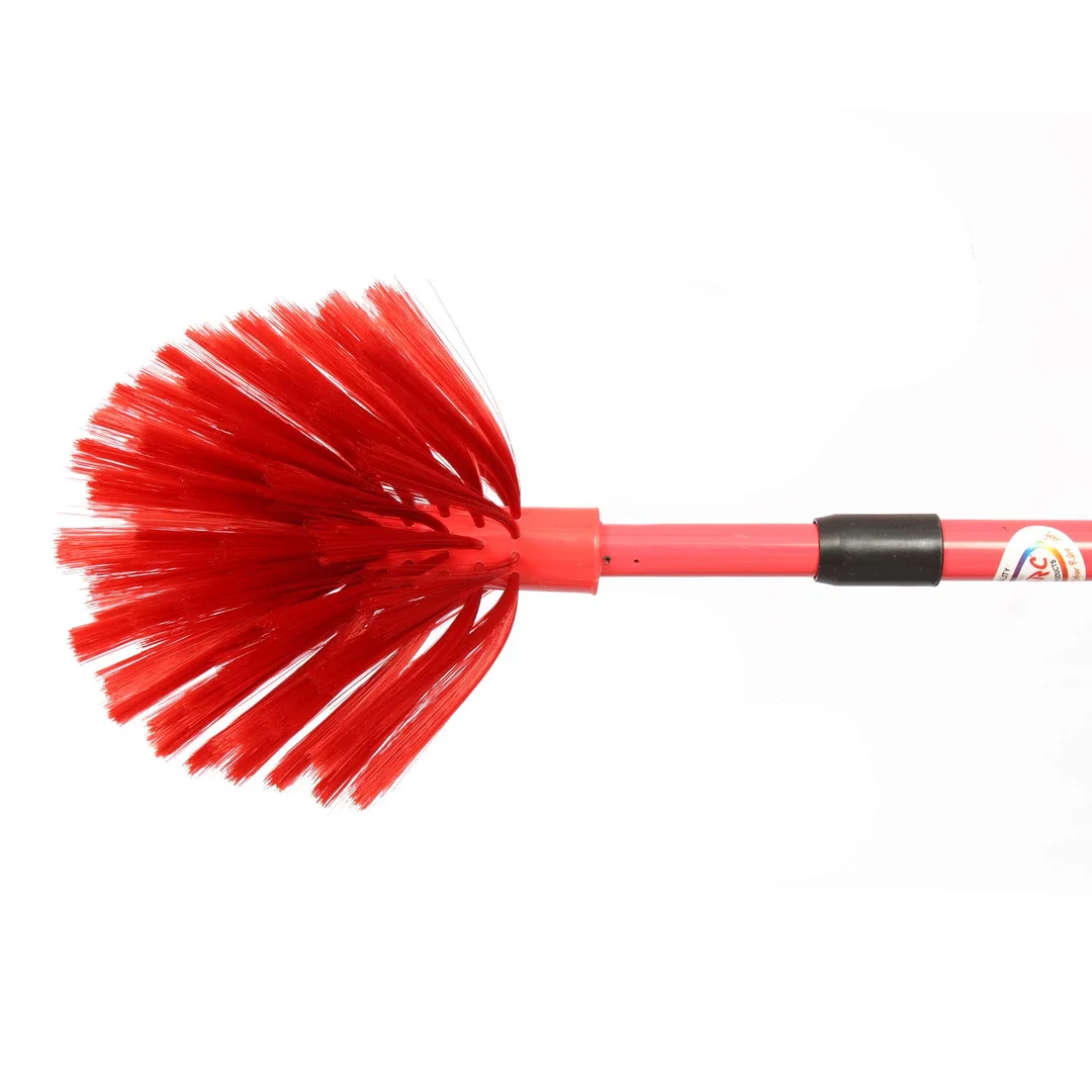 Marc Cleaning Productsr  COB Web Broom Multicolou–|Durable Plastic Floor Cleaning Broom for Home & Office Use image 4