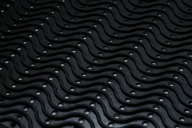 Marc Wave Rubber Floor Mat | Durable Anti-Slip Mat for Home, Office & Entrance thumbnail 2