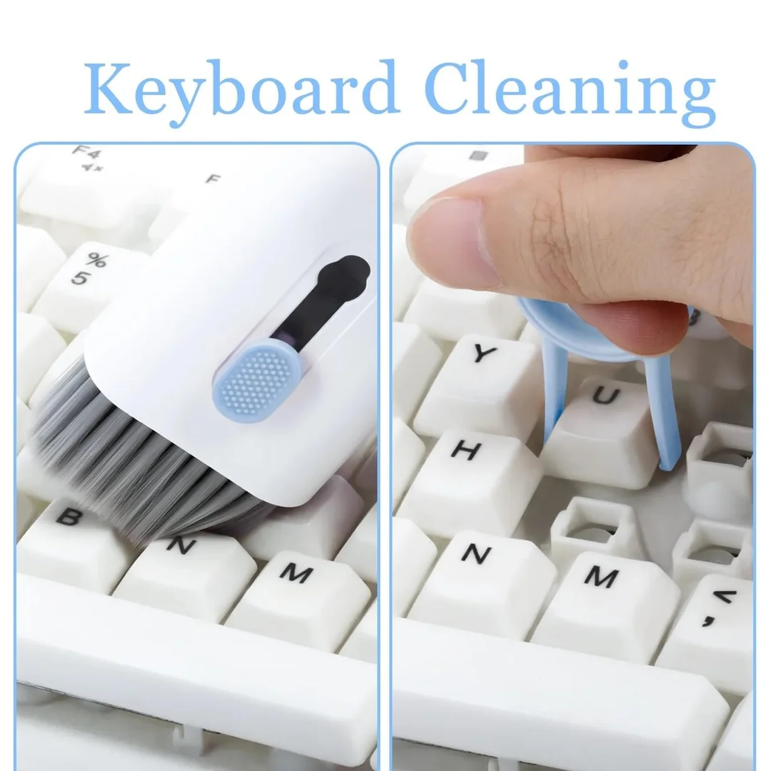 7 in 1 Multi Purpose Cleaning Kit for Laptop, Keyboard, Mobile & Screen Cleaner Set image 3
