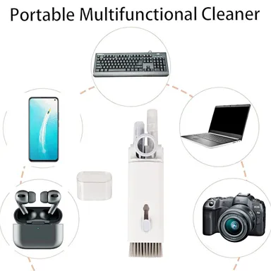 7 in 1 Multi Purpose Cleaning Kit for Laptop, Keyboard, Mobile & Screen Cleaner Set thumbnail 3