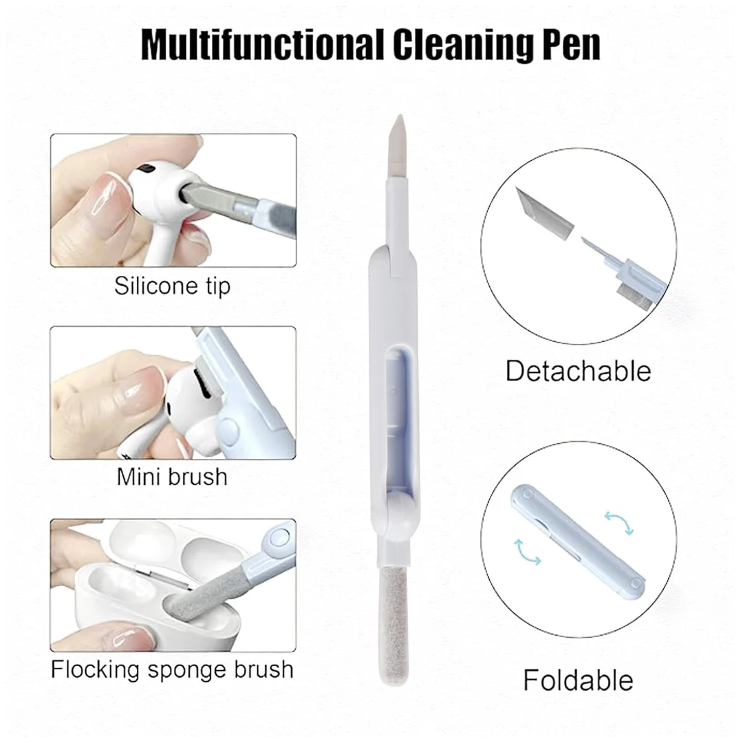 7 in 1 Multi Purpose Cleaning Kit for Laptop, Keyboard, Mobile & Screen Cleaner Set image 6