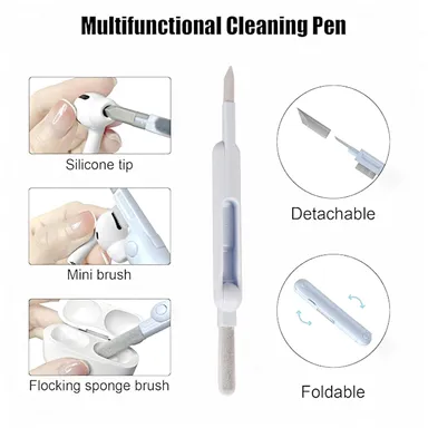 7 in 1 Multi Purpose Cleaning Kit for Laptop, Keyboard, Mobile & Screen Cleaner Set thumbnail 5