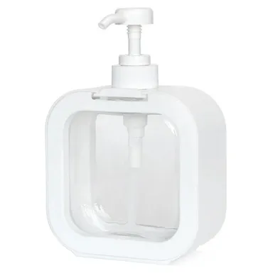 Random Color 300 ML Liquid Soap Dispenser Bottle with Pump | Refillable Hand Wash / Sanitizer Dispenser | Bathroom & Kitchen Use thumbnail 1