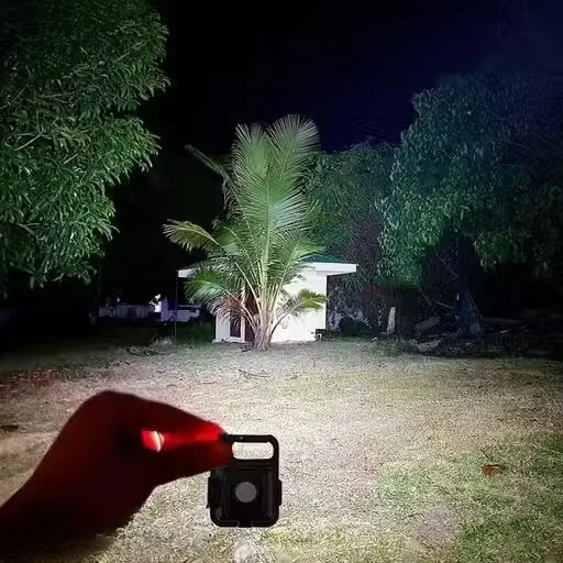 Rechargeable LED Keychain Flashlight 1000 Lumens with Bottle Opener, Magnetic Base, Folding Stand & COB Pocket Torch Light for Camping, Emergency, Car Repair & Outdoor Use image 3