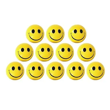 Smiley Balls for Kids Playing and Exercise PurposePack of 12  thumbnail 0