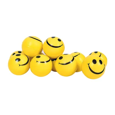  Smiley Balls for Kids Playing and Exercise Purpose| Pack of 10 thumbnail 0