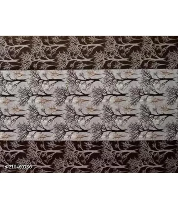Shinzo Polyester Door Curtain for Living Room Bedroom Hall Dining Room Kitchen Home Office Window Privacy Curtain 1 Piece Decorative Washable Long Door Drapes Grey 5.0 feet image 3