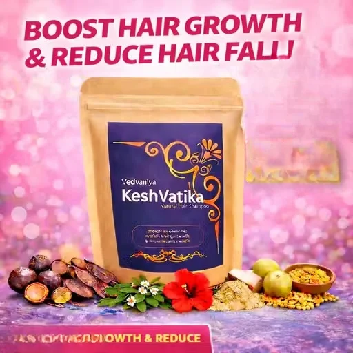 Chemical Free Ayurvedic Herbal Hair Powder Combo for Hair Growth & Hair Fall Control | Amla Reetha Shikakai Hibiscus Bhringraj Powder Mix | Natural Shampoo Powder for Smooth Strong Healthy Hair | Sulphate Free Herbal Hair Cleanser image 1