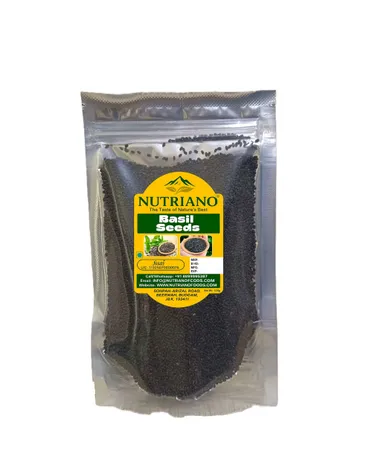  Basil Seeds (Sabja/Tukmaria) 100g online. Rich in fiber, perfect for falooda, detox drinks, smoothies & healthy recipes. thumbnail 1