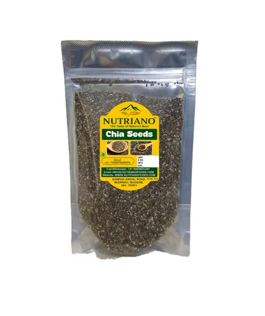 Nutriano Premium Chia Seeds 100g | Omega 3 & Fiber Rich thumbnail 1