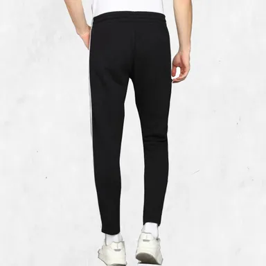 ANVST Men Striped Blue Track Pants for Gym Running Jogging Sports Workout Training Regular Fit Comfortable Athletic Lower Sweatpants for Men BLACK, GREY   28 thumbnail 1