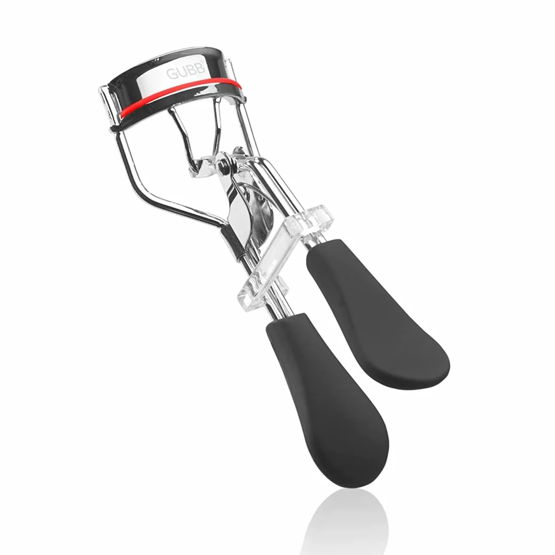 Stainless Steel Eyelash Curler with Silicone Pad | Professional Lash Curler for Makeup Routine | Anti-Slip Grip Handheld Beauty Tool | Fits All Eye Shapes | Salon, Home & Travel Use image 4