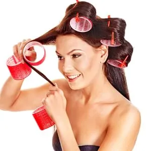 Plastic Hair Roller Curlers Set of 12 with Clips | Heat-Free DIY Hair Curlers for Natural Curls, Waves & Volume | Hair Styling Rollers for Women & Girls | Home, Salon & Travel Use thumbnail 1