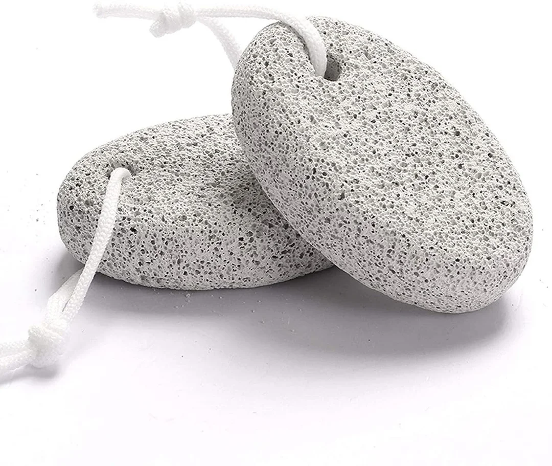 Pumice Stone Foot Exfoliator Pack of 2 Foot Scrubber for Dead Skin and Callus Removal image 2